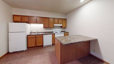 Floor plan for 1 bed, 1 bath, 500 sqft